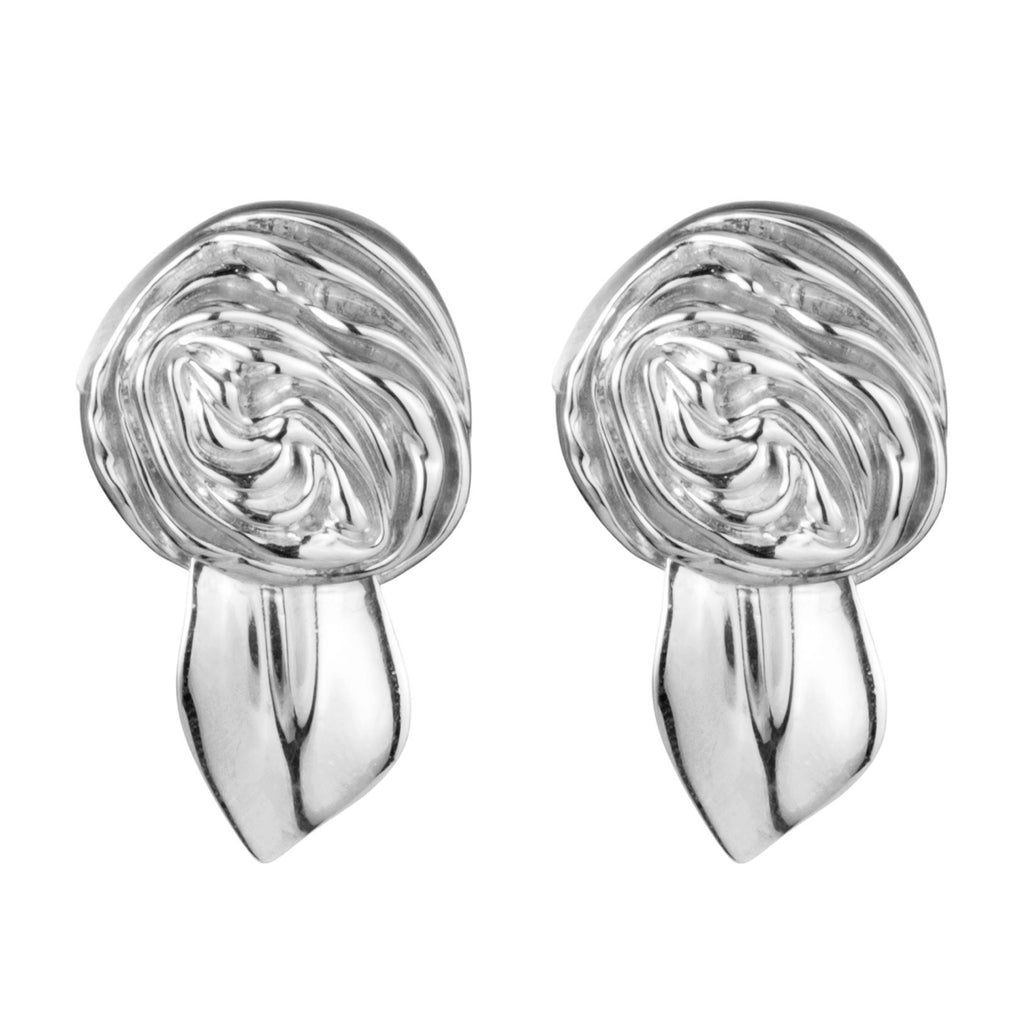 Buy Giva 925 Sterling Silver Rose Gold Elegant Stud Earring For Women And  Girls Online
